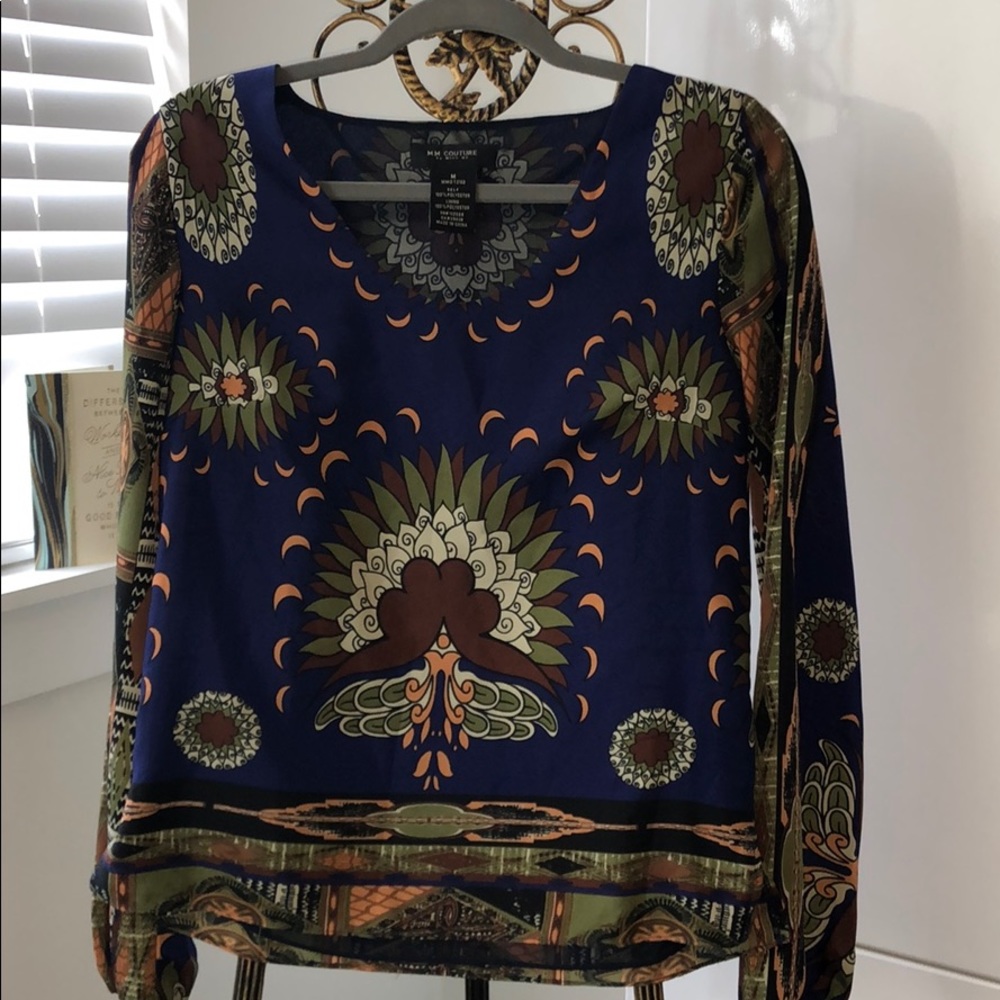 Long sleeve chic blouse